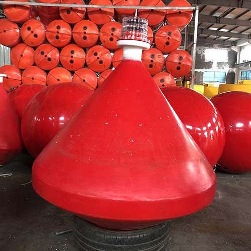 航道定位浮標(biāo) 防腐聚脲噴涂案例